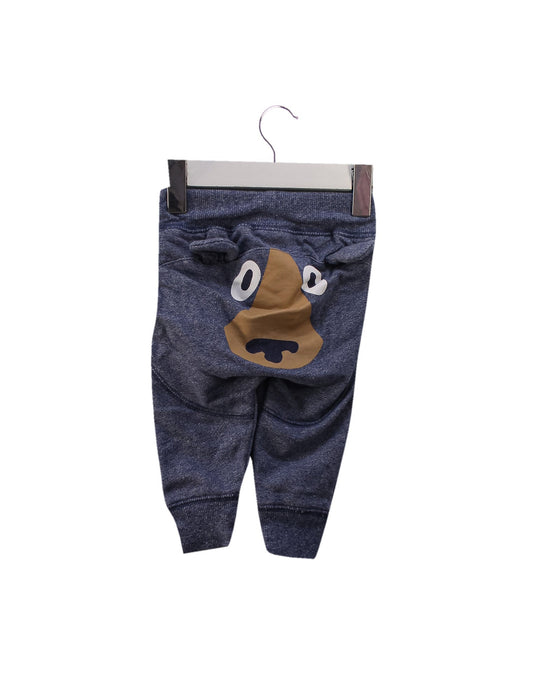 A Navy Sweatpants from Seed in size 3-6M for boy. (Back View)