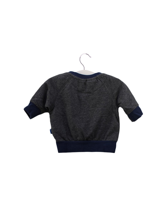 A Grey Crewneck Sweatshirts from Peter Alexander in size 0-3M for boy. (Back View)