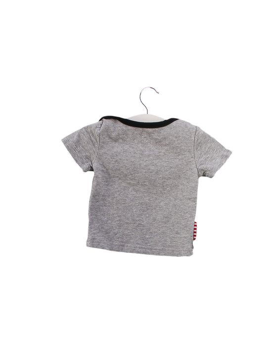 A Grey Short Sleeve T Shirts from SOOKIbaby in size 0-3M for boy. (Back View)