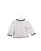 A White Long Sleeve Tops from Absorba in size 3-6M for boy. (Back View)