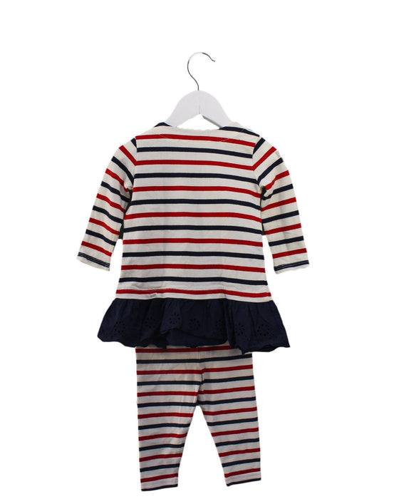 A Red Long Sleeve Tops from Ralph Lauren in size 6-12M for girl. (Back View)