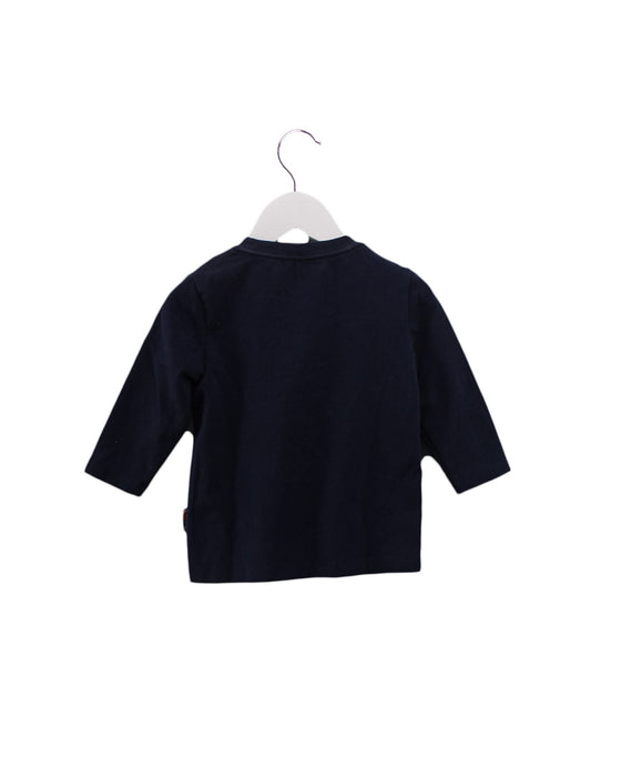 A Navy Long Sleeve Tops from Nicholas & Bears in size 6-12M for girl. (Back View)