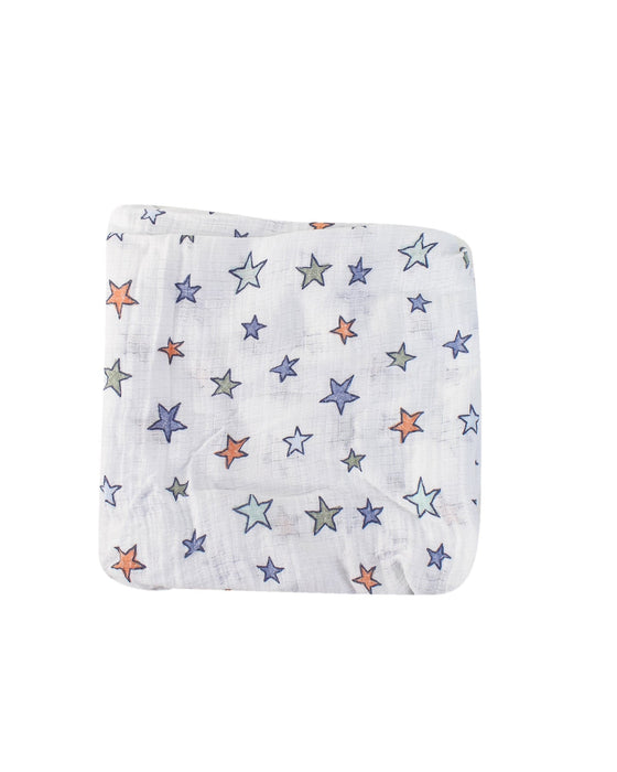 A White Swaddles from Aden & Anais in size Newborn for neutral. (Front View)