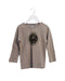 A Taupe Long Sleeve Tops from Bonpoint in size 4T for boy. (Front View)
