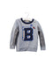 A Blue Crewneck Sweatshirts from Knitplanner in size 18-24M for boy. (Front View)