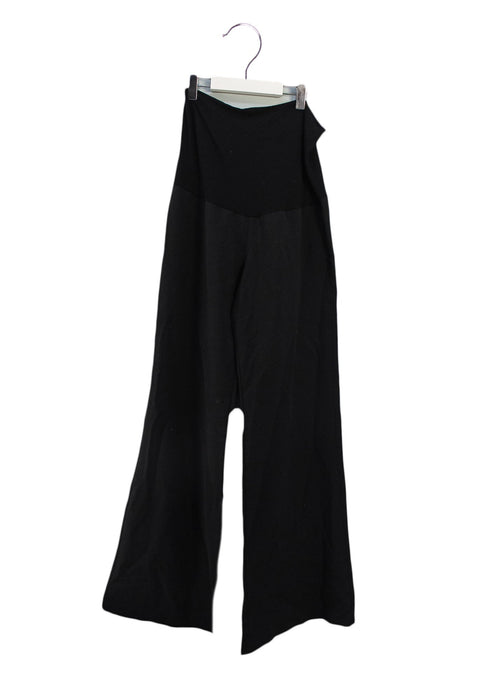 A Black Casual Pants from Olian in size XS for maternity. (Front View)