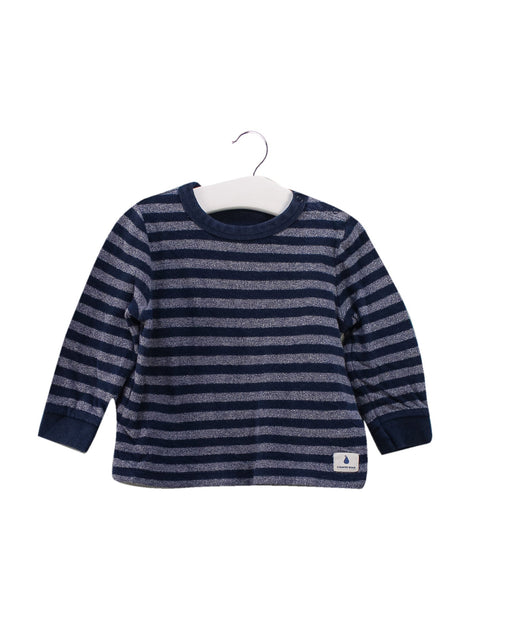 A Navy Crewneck Sweatshirts from Country Road in size 12-18M for girl. (Front View)