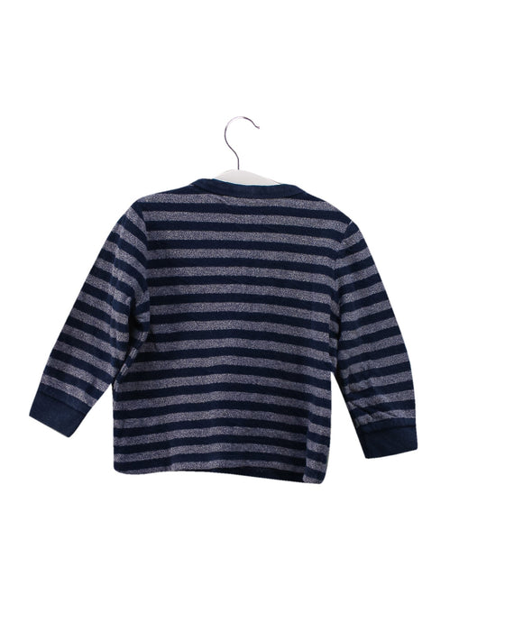 A Navy Crewneck Sweatshirts from Country Road in size 12-18M for girl. (Back View)