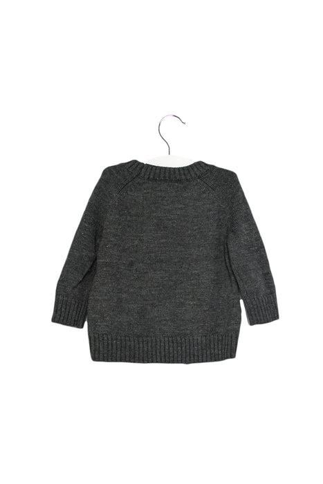 A Grey Knit Sweaters from Nicholas & Bears in size 12-18M for boy. (Back View)