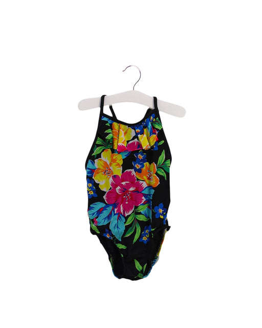 A Black Swimsuits from Ralph Lauren in size 12-18M for girl. (Front View)