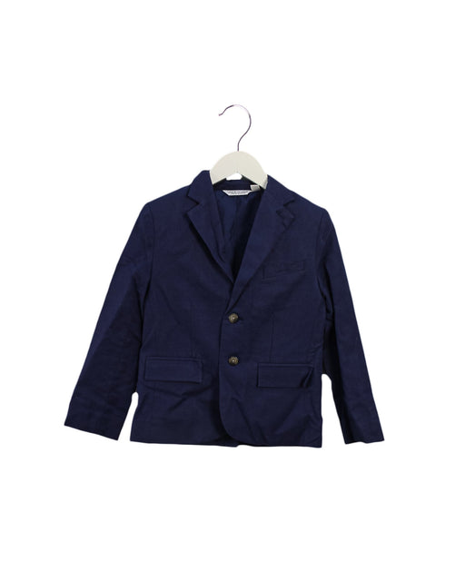 A Navy Blazers from Janie & Jack in size 7Y for boy. (Front View)