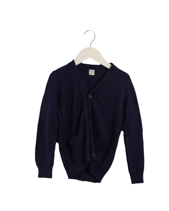 A Navy Cardigans from Crewcuts in size 4T for boy. (Front View)
