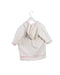 A White Bathrobes from Nicholas & Bears in size 6-12M for girl. (Back View)