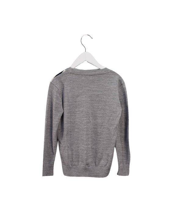 A Grey Cardigans from Nicholas & Bears in size 4T for boy. (Back View)