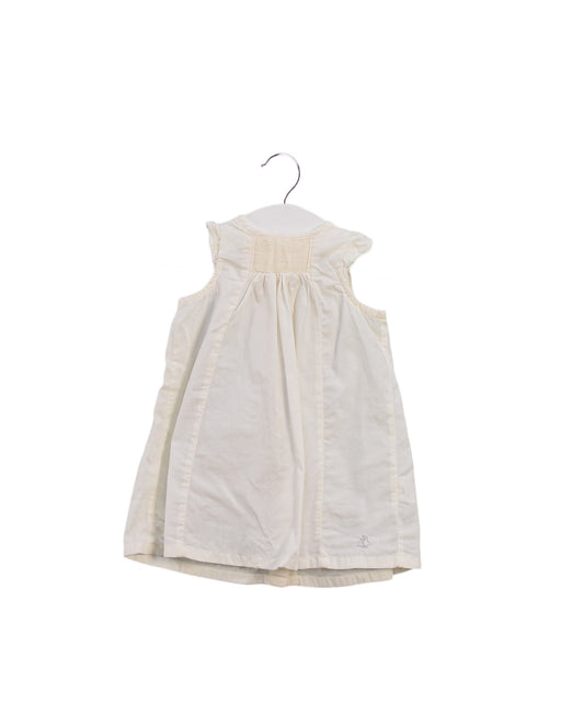 A Ivory Dress Sets from Petit Bateau in size 3-6M for girl. (Front View)