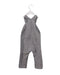 A Grey Long Overalls from Petit Bateau in size 2T for girl. (Back View)