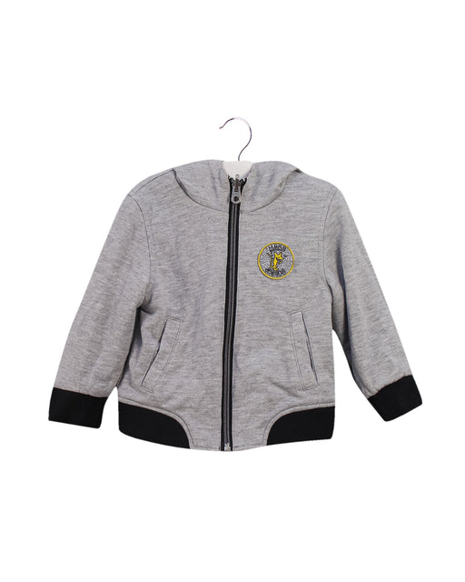 A Grey Lightweight Jackets from Little Marc Jacobs in size 12-18M for girl. (Front View)