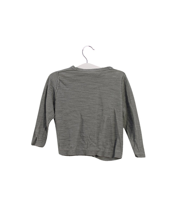 A Green Cardigans from Bonpoint in size 12-18M for girl. (Back View)