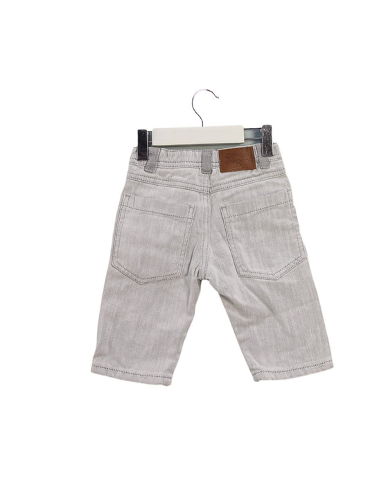 A Grey Jeans from Burberry in size 3-6M for boy. (Back View)
