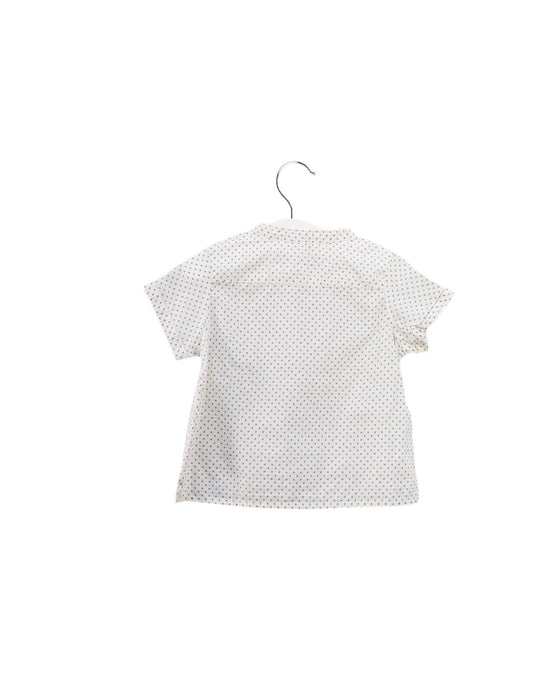 A Ivory Shirts from Bonpoint in size 6-12M for boy. (Back View)