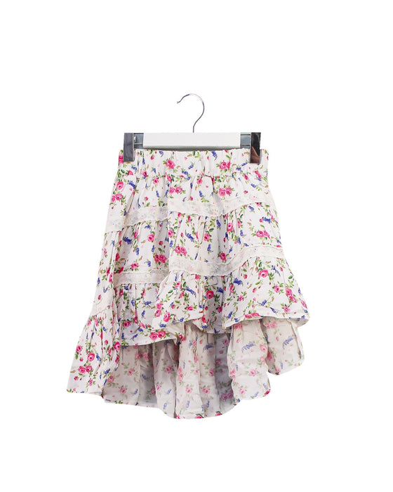 A White Short Skirts from Monnalisa in size 3T for girl. (Front View)