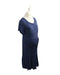 A Blue Short Sleeve Dresses from Seraphine in size XS for maternity. (Front View)