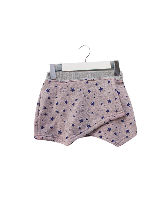 A Pink Shorts from X-girl in size 6-12M for girl. (Front View)