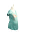 A Teal Short Sleeve Tops from Mothers en Vogue in size S for maternity. (Front View)