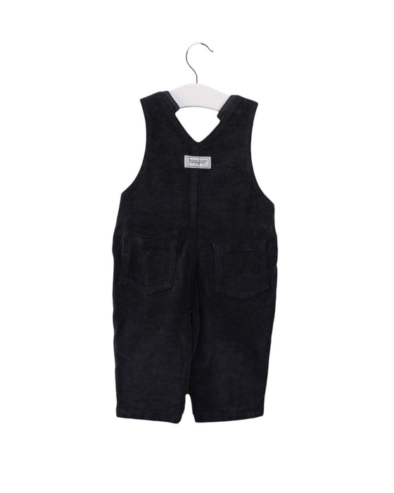A Black Long Overalls from Thomas Brown in size 6-12M for neutral. (Back View)