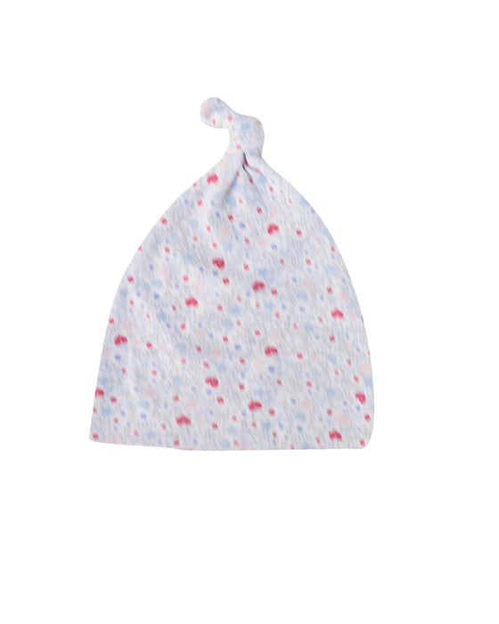 A Blue Blankets from The Little White Company in size 0-3M for girl. (Front View)