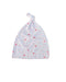 A Blue Blankets from The Little White Company in size 0-3M for girl. (Front View)