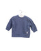 A Blue Crewneck Sweatshirts from miles baby in size 3-6M for boy. (Front View)