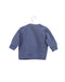 A Blue Crewneck Sweatshirts from miles baby in size 3-6M for boy. (Back View)