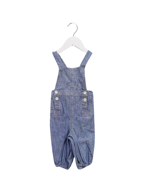 A Blue Long Overalls from Ralph Lauren in size 3-6M for girl. (Front View)