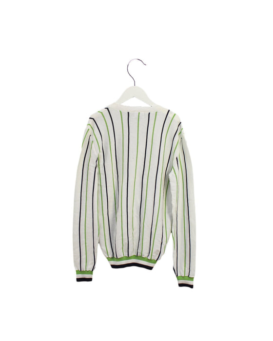 A White Cardigans from Nicholas & Bears in size 14Y for boy. (Back View)