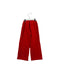 A Red Sweatpants from Ralph Lauren in size 7Y for girl. (Back View)