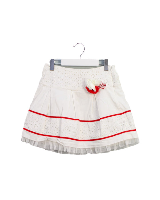 A White Short Skirts from Nicholas & Bears in size 8Y for girl. (Front View)