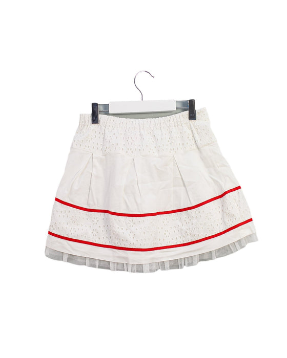 A White Short Skirts from Nicholas & Bears in size 8Y for girl. (Back View)