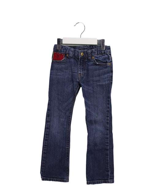 A Blue Jeans from Ralph Lauren in size 4T for girl. (Front View)