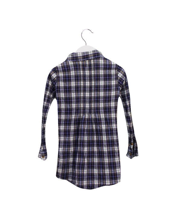 A Blue Shirts from Tommy Hilfiger in size 6T for girl. (Back View)