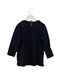 A Navy Crewneck Sweatshirts from Crewcuts in size 8Y for girl. (Back View)