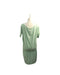 A Green Short Sleeve Dresses from 9fashion in size S for maternity. (Back View)