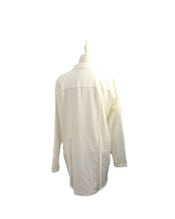 A Ivory Shirts from Seraphine in size M for maternity. (Back View)
