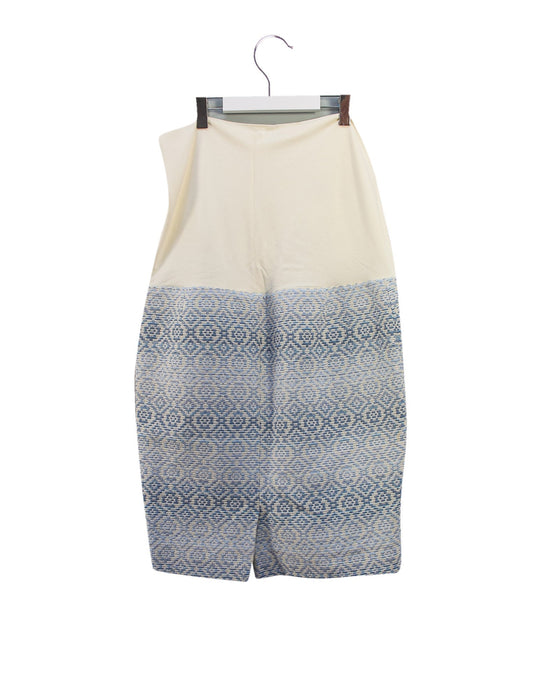 A Blue Mid Skirts from Paulina in size S for maternity. (Back View)