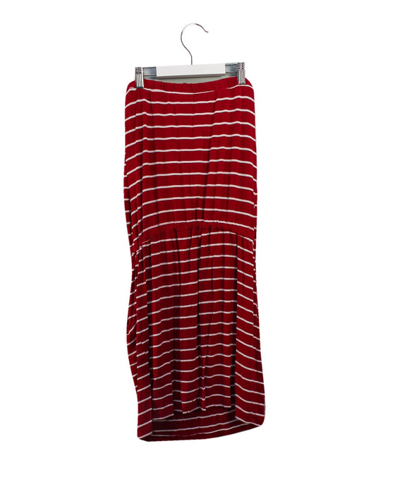 A Red Long Skirts from Jules & Jim in size S for maternity. (Back View)