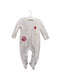 A White Long Sleeve Jumpsuits from Kaloo in size 3-6M for girl. (Front View)