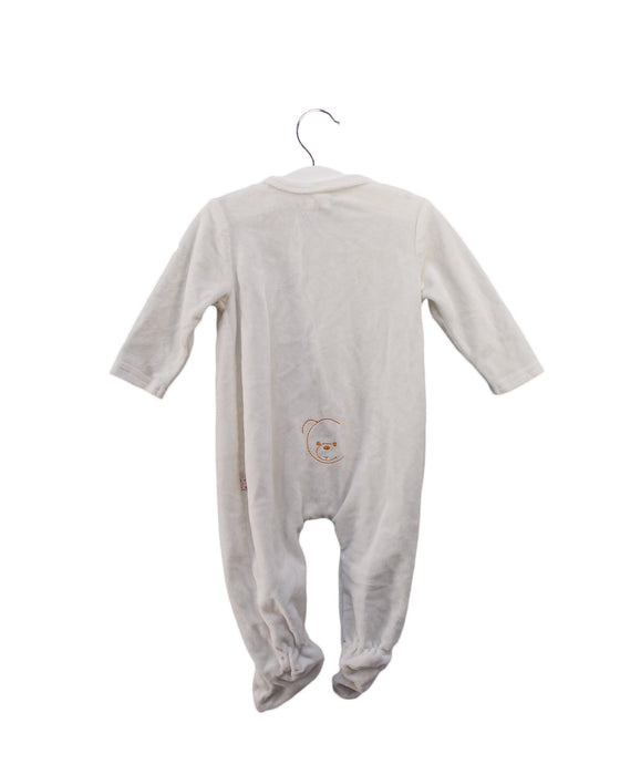 A White Long Sleeve Jumpsuits from Kaloo in size 3-6M for girl. (Back View)