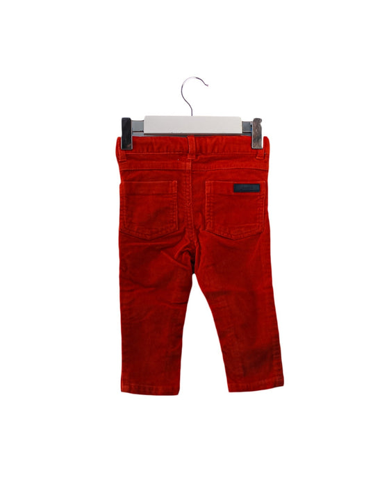 A Orange Casual Pants from Jacadi in size 6-12M for boy. (Back View)