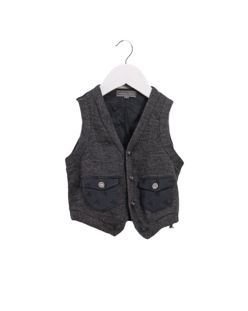 A Grey Suit Vests from Nicholas & Bears in size 6-12M for boy. (Front View)
