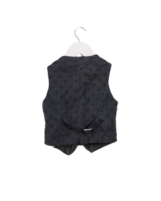 A Grey Suit Vests from Nicholas & Bears in size 6-12M for boy. (Back View)